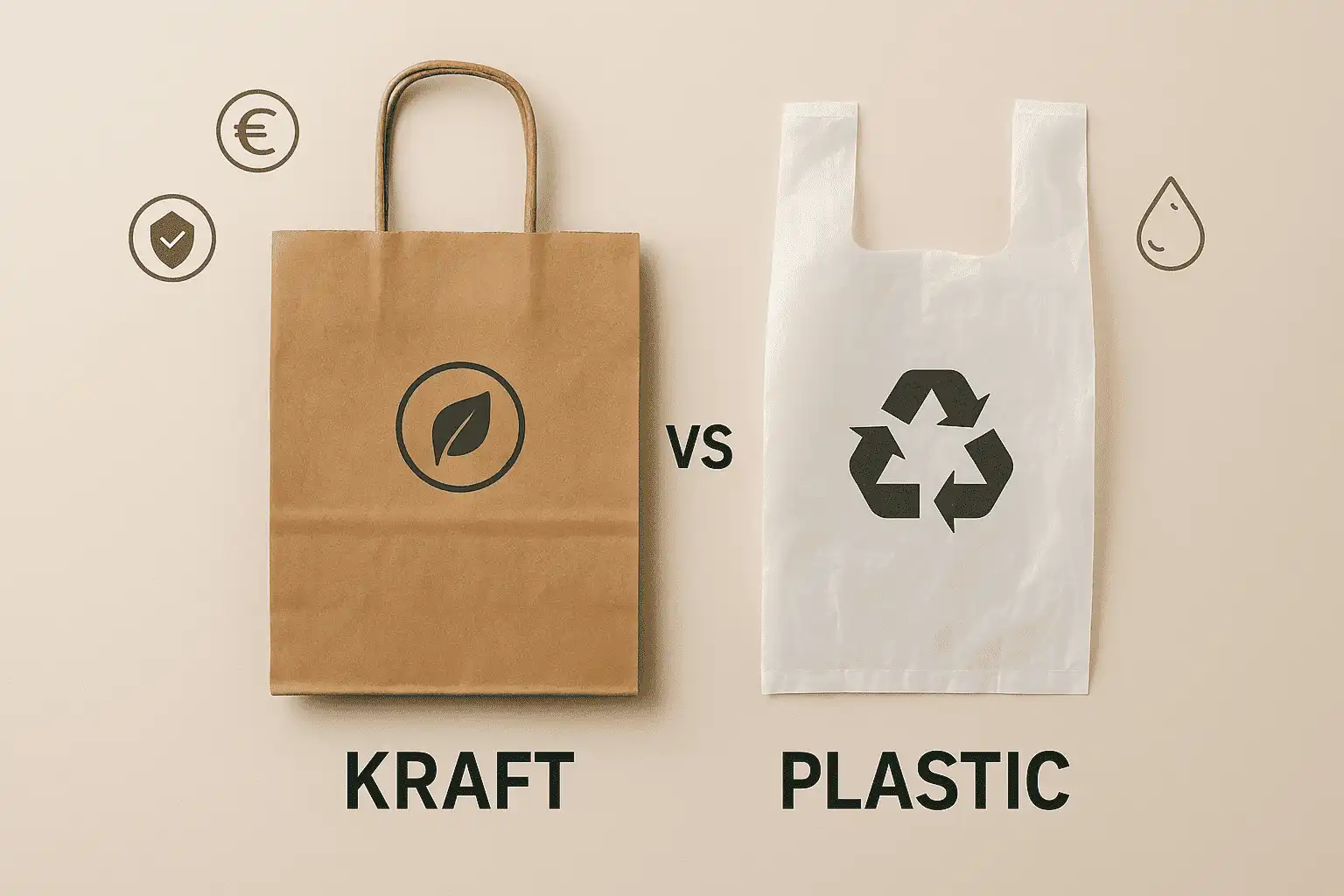 Kraft Paper Bags vs Plastic: Which Is Better for Your Business
